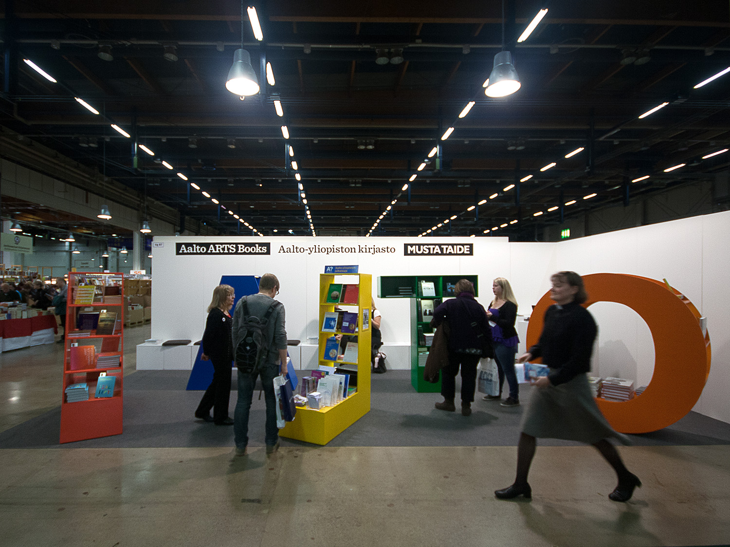 Book fair booth, 2012